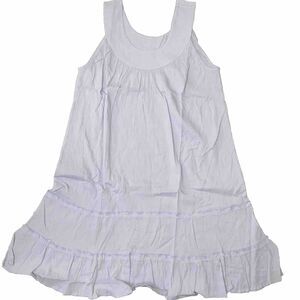 ANTHONY RICHARDS 1X Lavender Purple Midi Lounge House Dress Nightgown Cotton